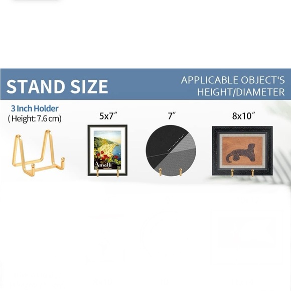 Set of 15 Easel Display Stands - Picture 7 of 10